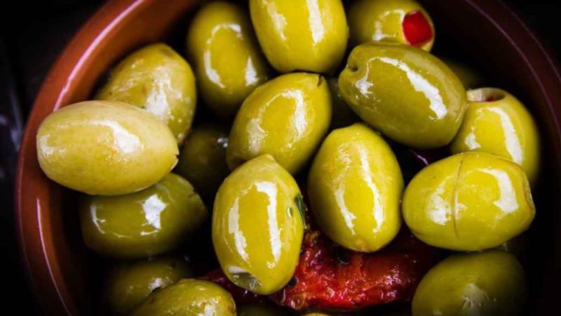 Las aceitunas rellenas
