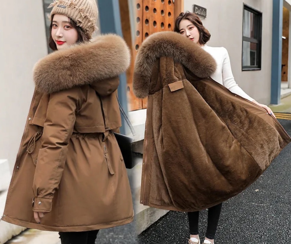 parkas forradas de pelo