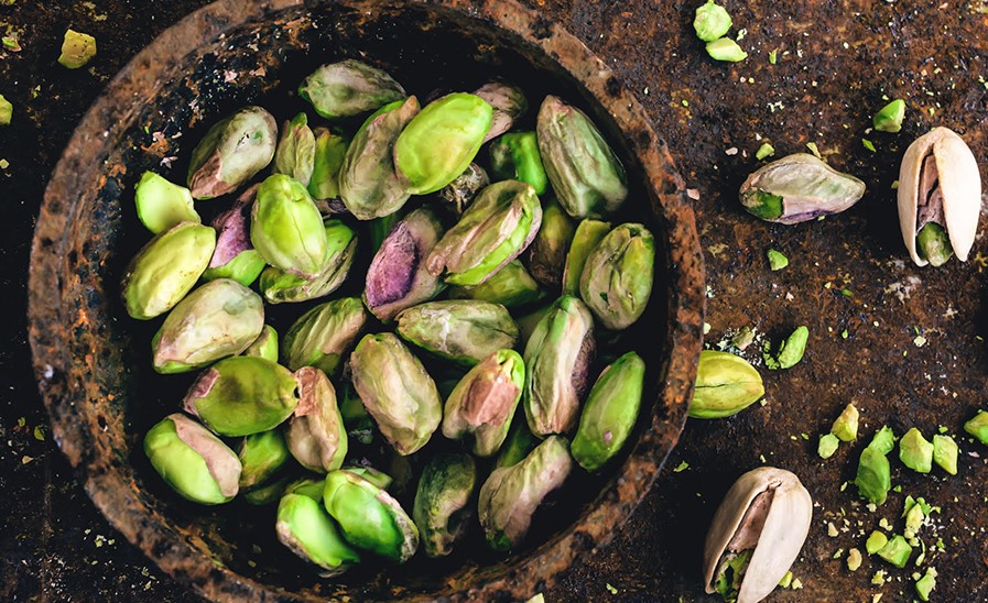 Mejores alternativas de las uvas: Pistachos