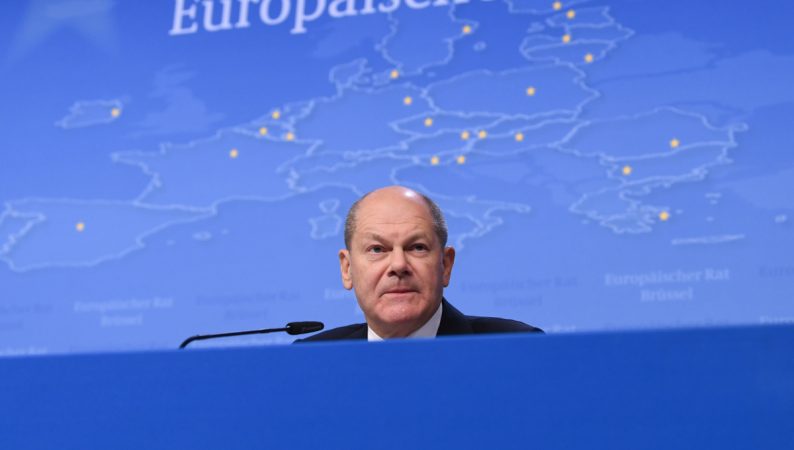 Olaf Scholz, canciller de una Alemania en recesión