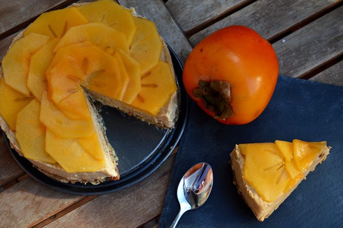 Bizcocho vegano con Kaki Ribera del Xúquer, lo más delicioso de as recetas al horno