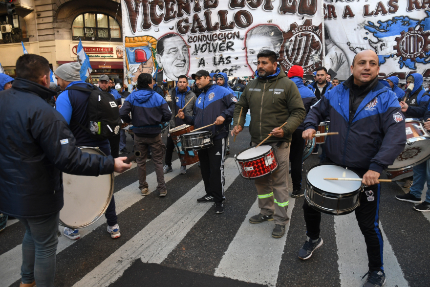 Los sindicatos exigen subidas de salario en Argentina
