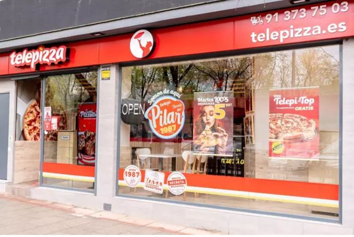 Telepizza cumple 35 años con unas 1.400 tiendas en todo el mundo, 720 de ellas en España