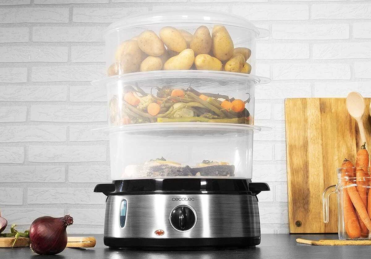 Vaporera eléctrica Amazon Cecotec