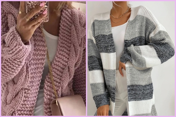 10 chaquetas de punto gorditas de Aliexpress perfectas para pasar el frío esta temporada