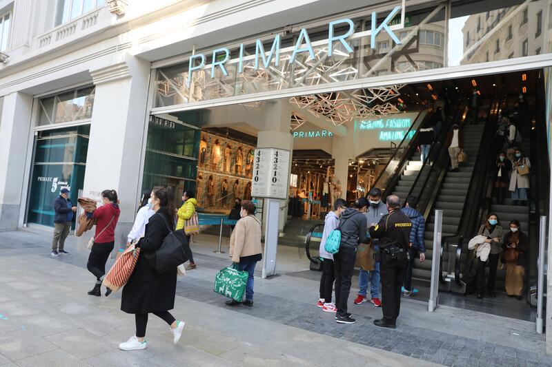 Primark incrementa un 18% sus ventas en una campaña navideña «muy fuerte»