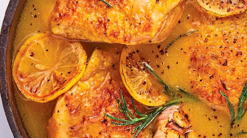 Pollo al limón