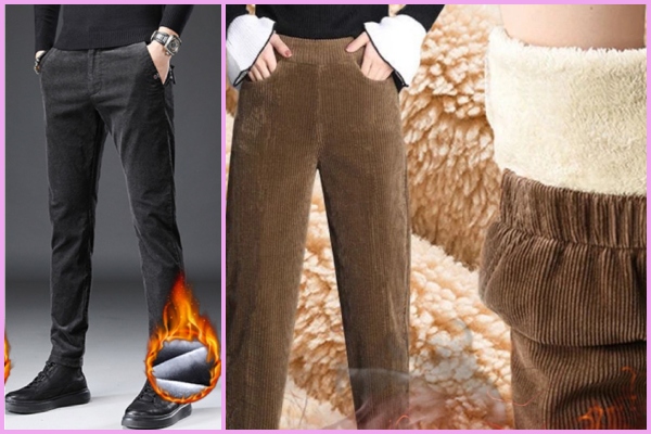 El pantalón de pana que triunfa este invierno lo tiene Aliexpress por menos de 10 euros: con forro calentito y en varios colores