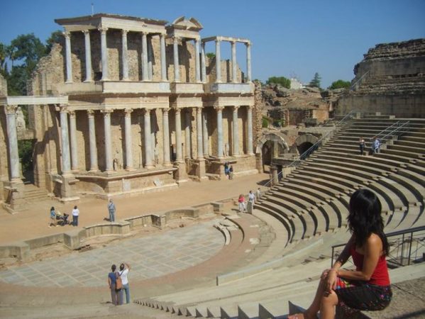 Lugares históricos en Extremadura