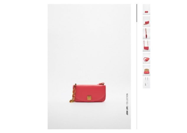Bolso bandolera de piel estilo billetera