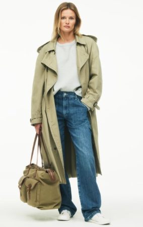 Trench oversize de Zara