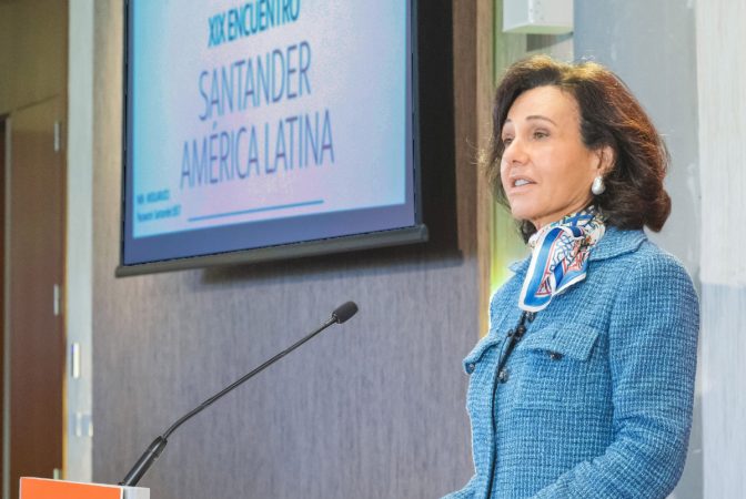 Ana Botín, presidenta de Banco Santander