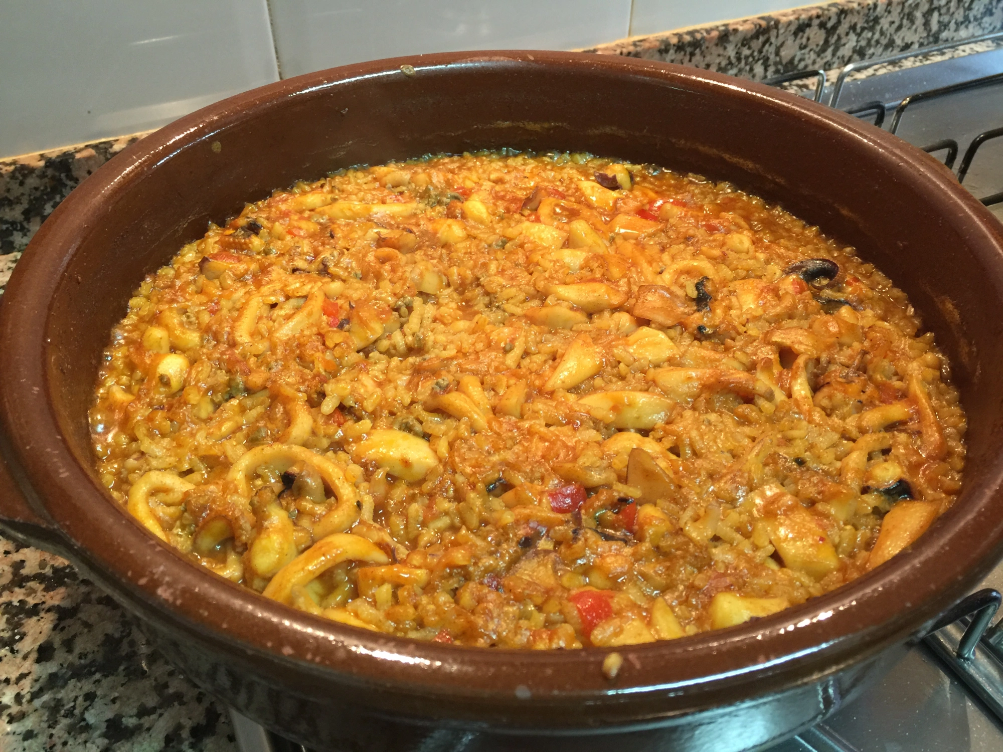 arroz a la cazuela