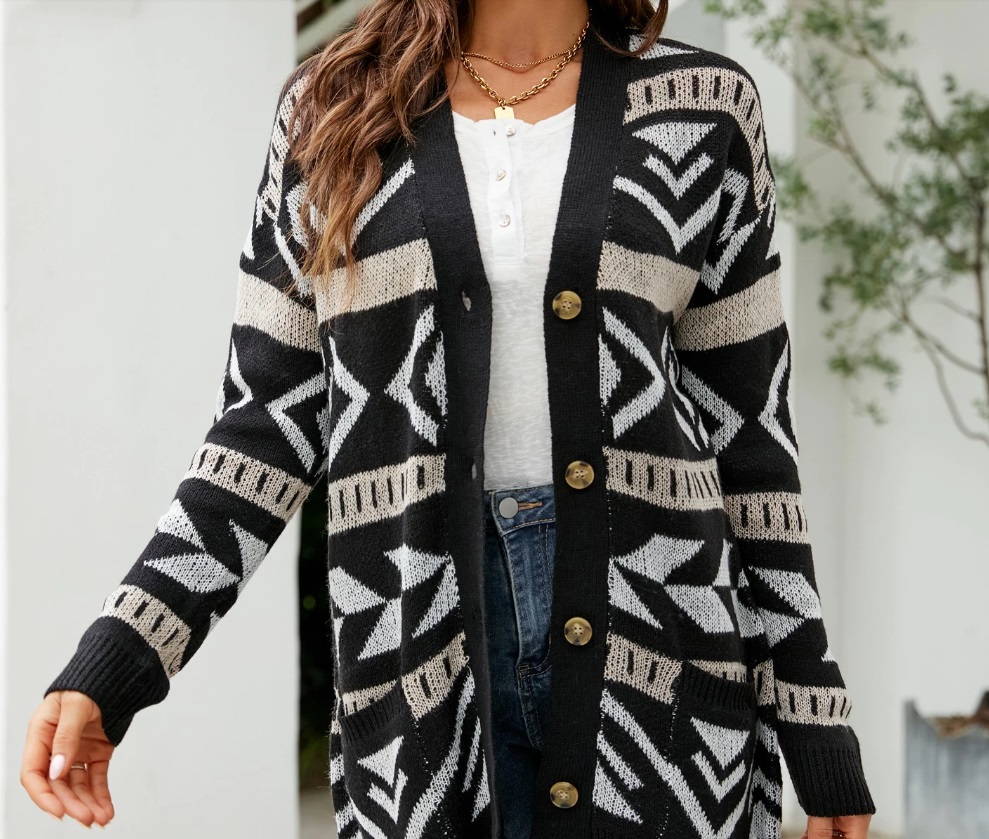 chaqueta con estampados