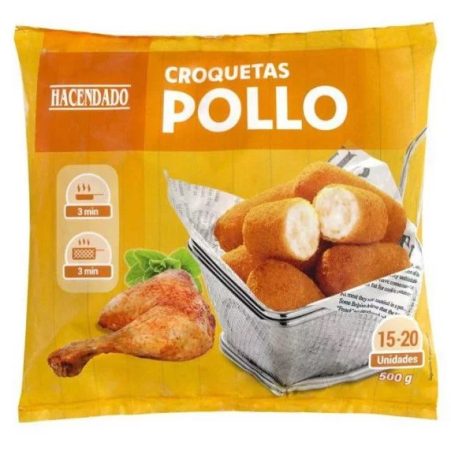 Croquetas de pollo congeladas de Hacendado