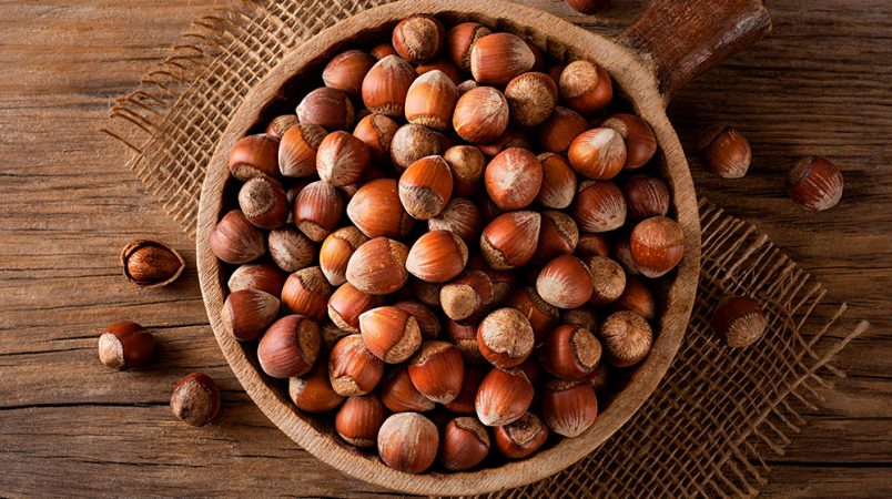 Frutos secos con más calorías