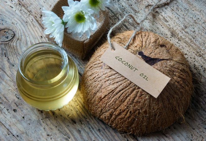 aceite de coco plantas
