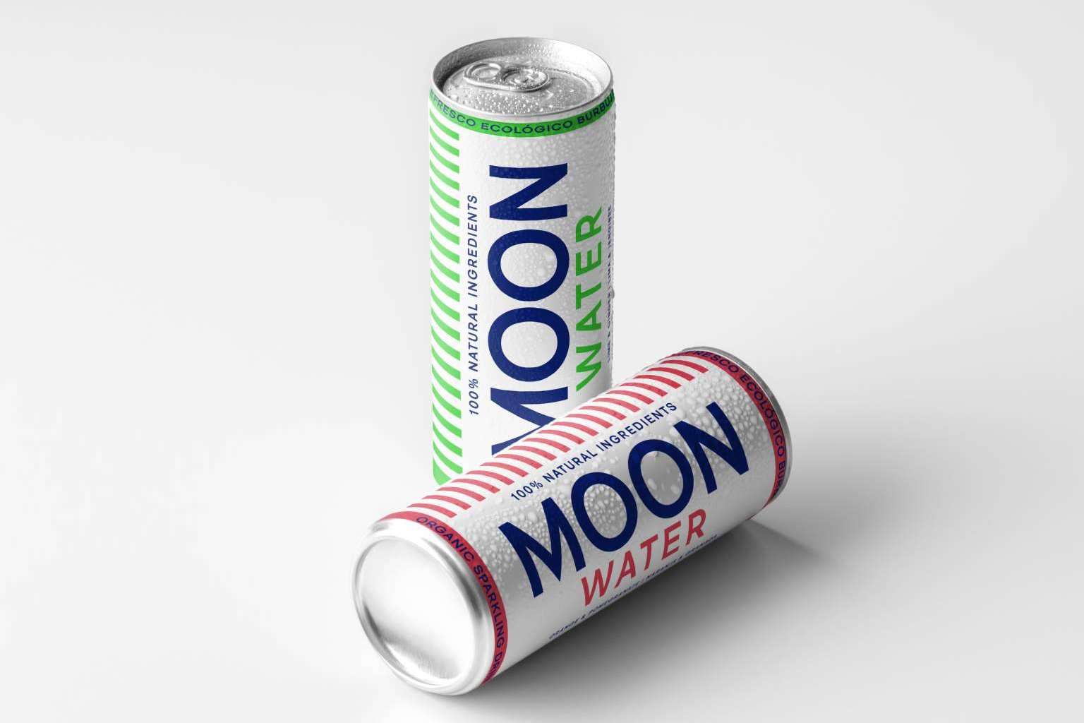 MoonWater disminuye el tamaño de su formato en lata para mejorar la calidad de vida del planeta y sus habitantes