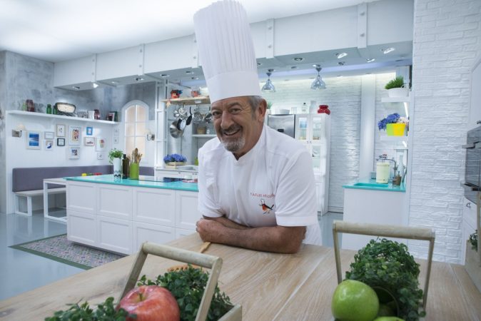 Karlos Arguiñano cocinando