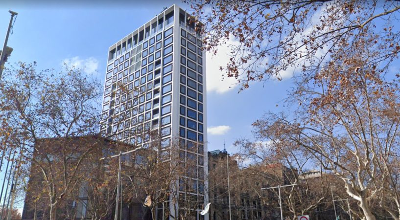 La torre Deutsche Bank, epicentro del lujo en España