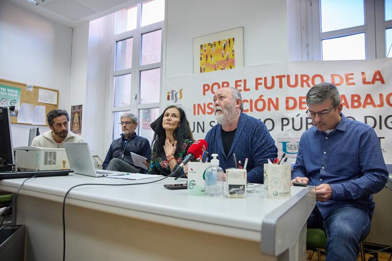 Los sindicatos de la Inspección de Trabajo reclaman más recursos para el organismo con un paro total