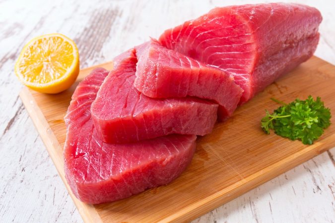 Atun rojo fresco para el sandwich de Dabiz Munoz Merca2.es