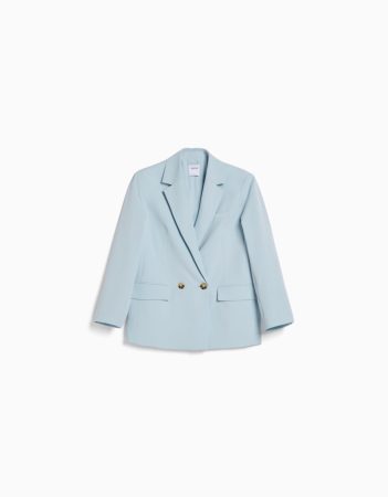 Blazer tailoring cruzado regular fit corte femenino
