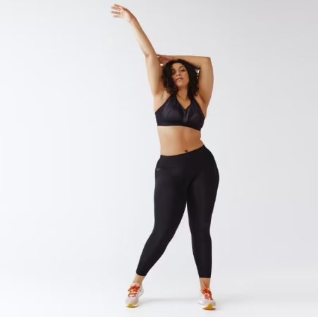 Leggings mallas running largas Mujer Support (XS a 5XL) negro