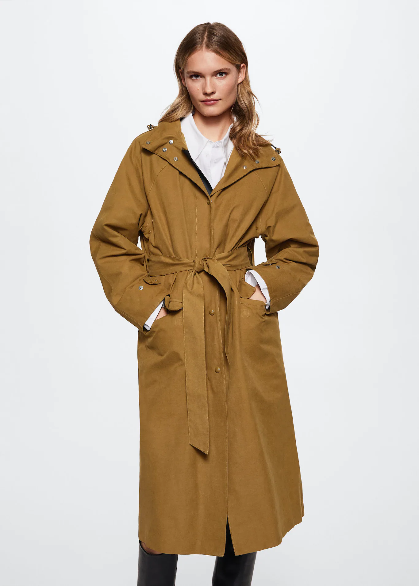 Mango Parka impermeable anorak interior Merca2.es