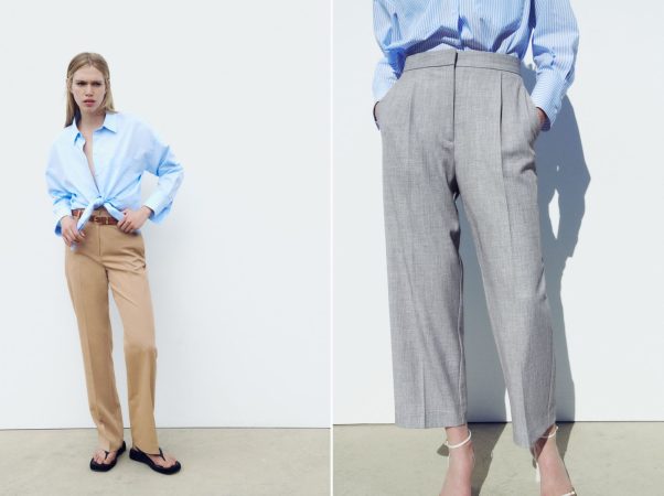 Pantalones rectos de Zara