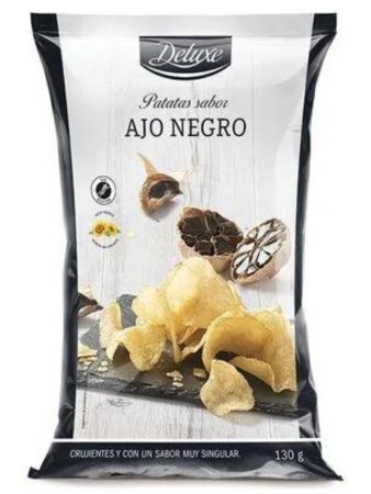 Patatas sabor ajo negro Deluxe de Lidl