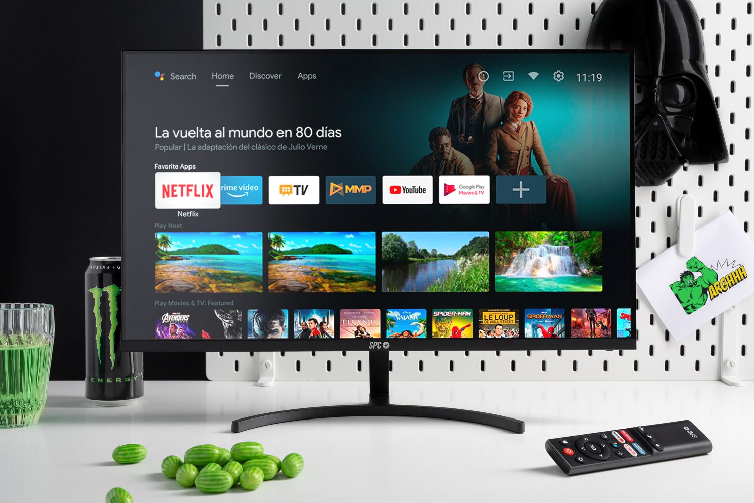 SPC desafía a Samsung y Apple en el mercado de los monitores y tablets