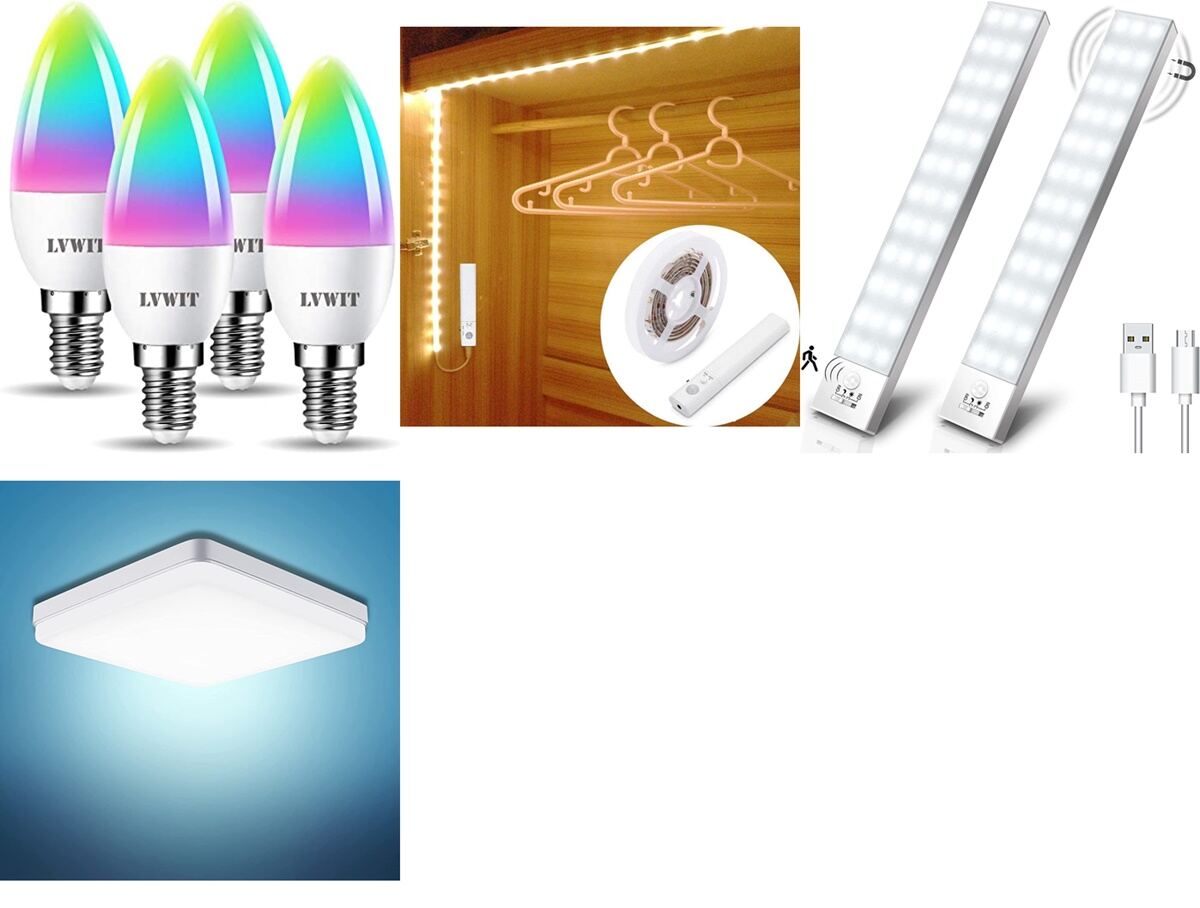 Ilumina y moderniza tu hogar con estos productos tan geniales de Amazon: bombillas inteligentes, tiras de luz led y más