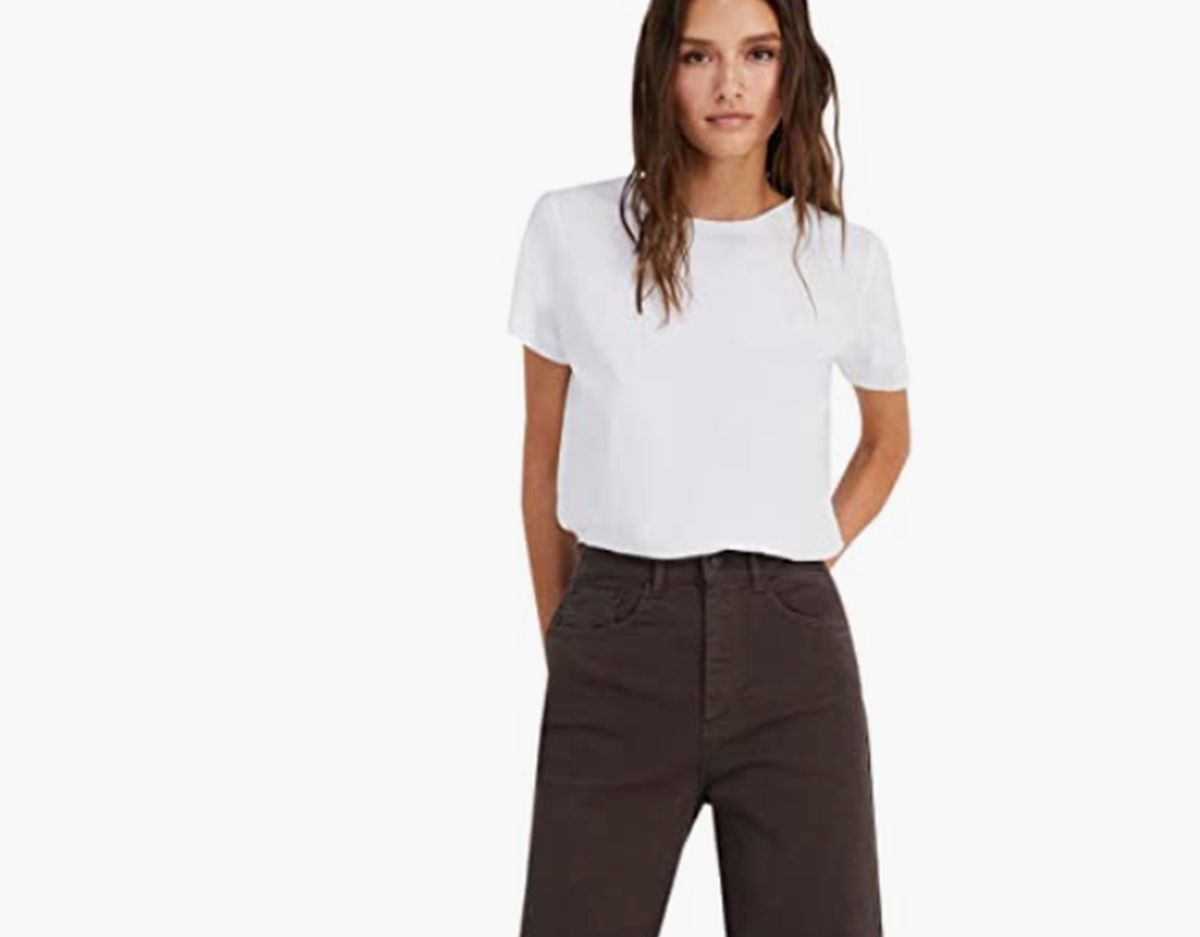 Estos jeans culotte de SPRINGFIELD por 28 euros en Amazon sientan de maravilla y te harán olvidarte para siempre de los pitillo