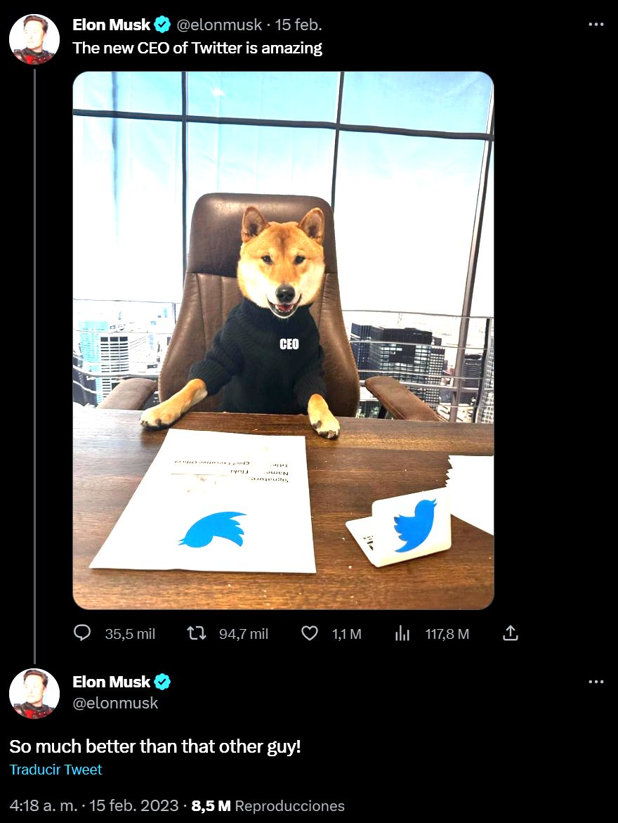 elon musk perro Merca2.es