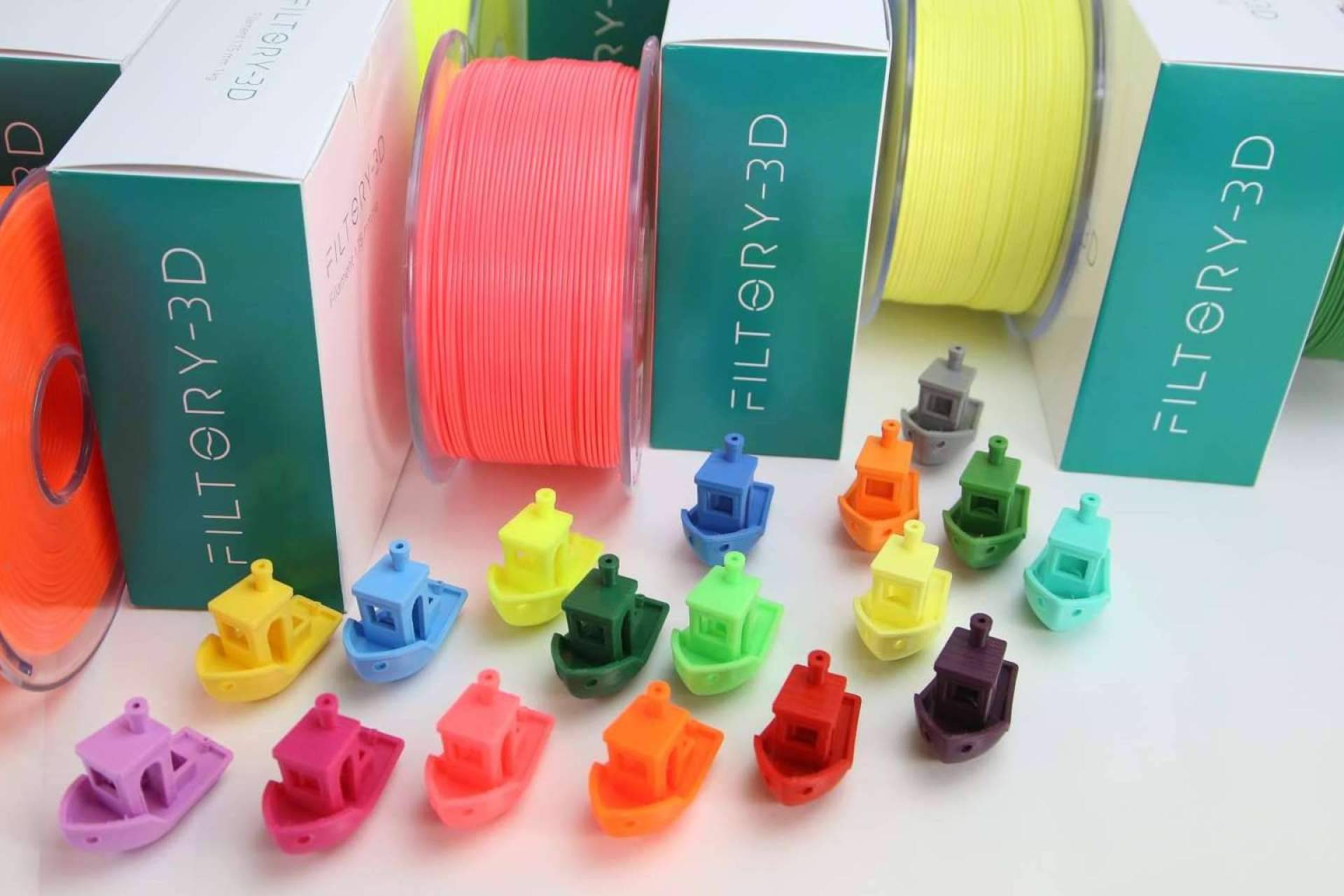 La comercialización de filamento PLA para diferentes usos y sectores con FILTORY 3D