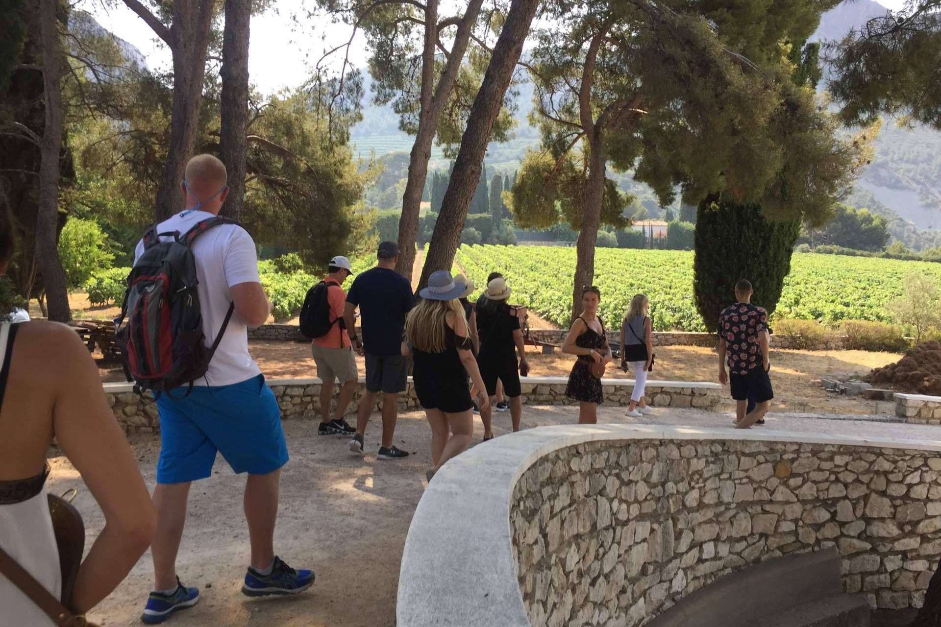 La organización de una degustación de vinos y paseo por Aix-en-Provence, Aviñón y Cassis de Planetazur Experiences