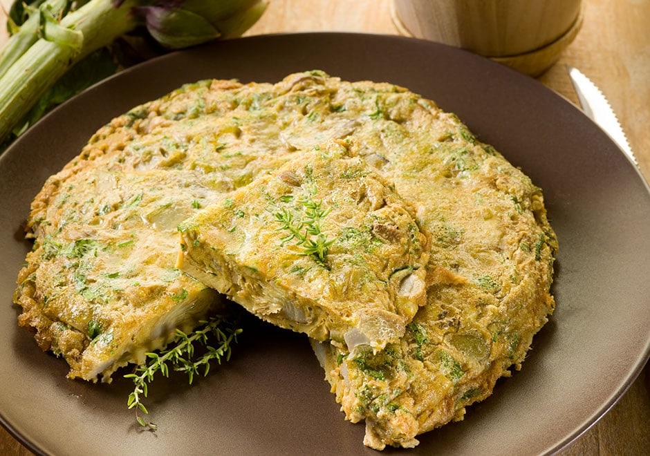 Por este motivo la tortilla de alcachofas supera a la de patatas