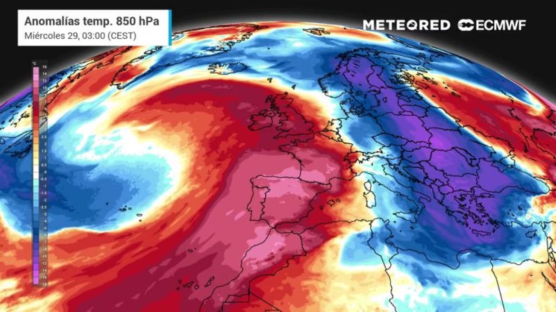 Se nos viene un temporal, según la AEMET