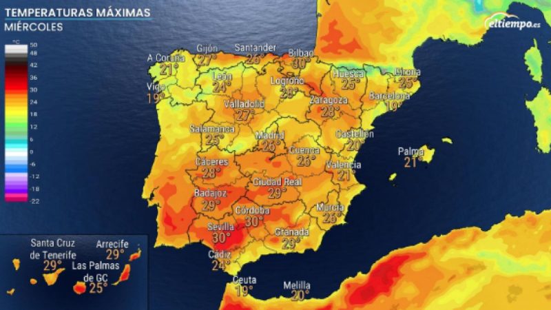 La causa del temporal que se nos echa encima, según la AEMET