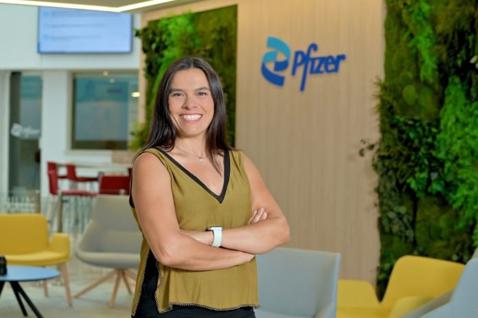 ANA MAQUEDA, DIRECTORA DE LA PLANTA BIOTECNOLÓGICA DE SAN SEBASTIÁN DE LOS REYES (MADRID) DE PFIZER