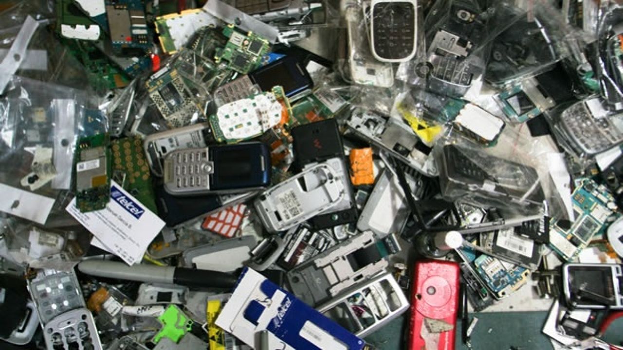 La basura electrónica es un problema creciente en todo el mundo.