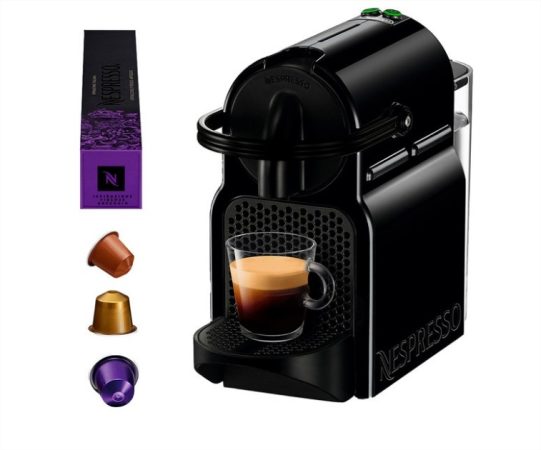 Cafetera de cápsulas automática Nespresso DeLonghi Inissia EN.80B Black para cápsulas Nespresso Original
