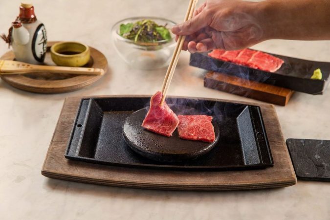 Degustacion de carne de Kobe en Bazaar Meat Merca2.es