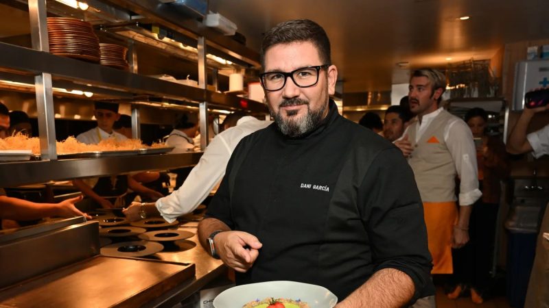 El chef Dani García