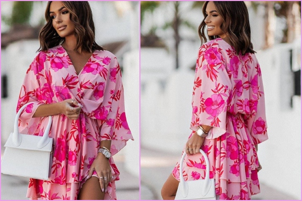 El vestido floral más bonito de la temporada es este de Aliexpress por 10 euros y parece sacado de Zara