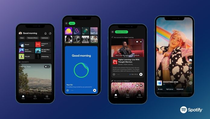 Spotify introduce la reproducción aleatoria inteligente y las vistas previas para descubrir artistas y creadores