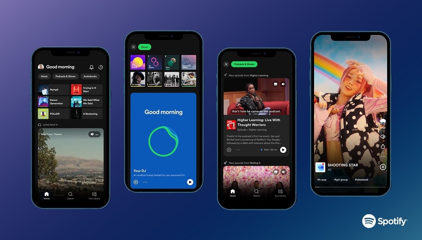 Spotify introduce la reproducción aleatoria inteligente y las vistas previas para descubrir artistas y creadores