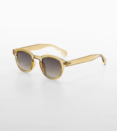 Gafas de sol redondas, colección Mango