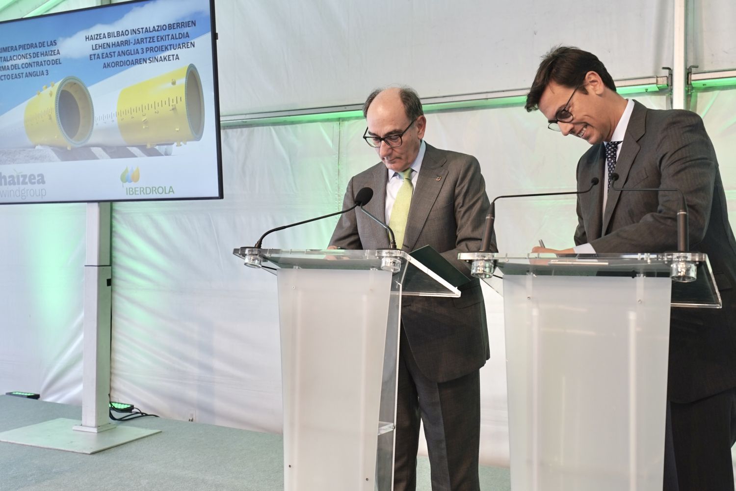 Iberdrola y Haizea Wind Group invertirán 150 millones de euros en puerto de Bilbao